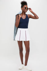 Navy Compression Spandex Lena Tank
